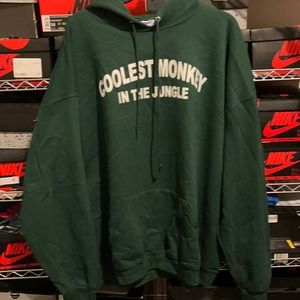 Coolest monkey in the jungle hoodie